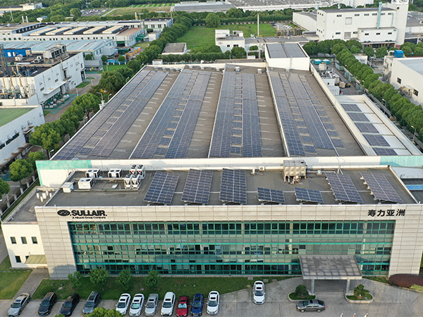 999.53kW Rooftop Solar Panel Project of Sullair China
