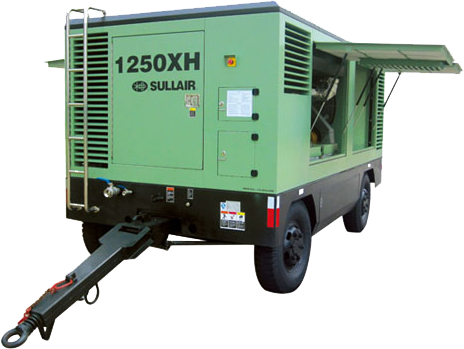 1070XHH-1250XH高压系列柴油机移动式螺杆空压机