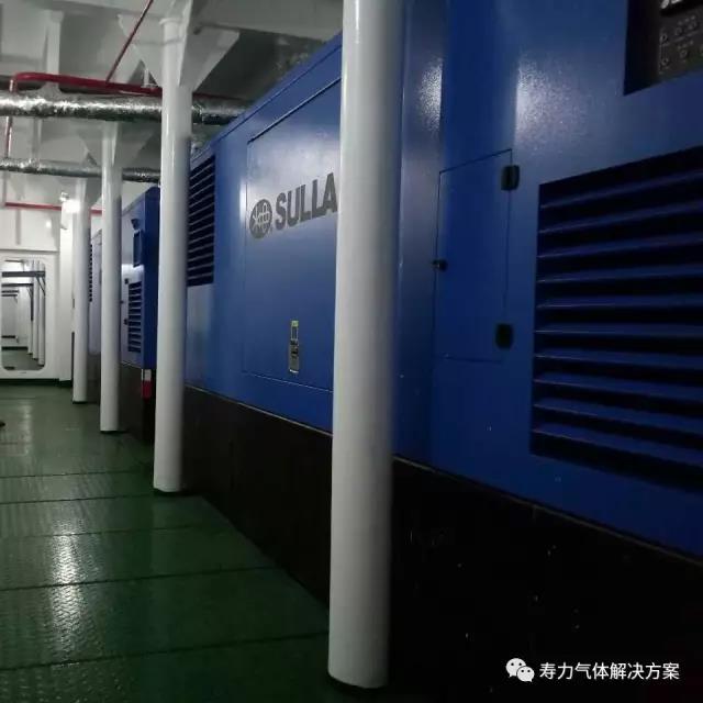 寿力海水冷却柴驱高压空压机在广西新港湾获成功应用