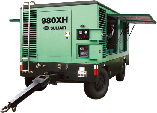 980XH-1070RH高压系列柴油机移动式螺杆空压机